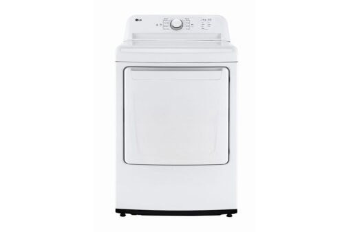 LG 7.3 cu. ft. Ultra Large Capacity Rear Control Electric Dryer with Sensor Dry – White