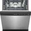 Frigidaire 24" Front Control Built-In Dishwasher with 3 Cycles – Stainless Steel