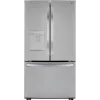 LG – 29 Cu. Ft. French Door Smart Refrigerator with Ice Maker and External Water Dispenser – Stainless Steel