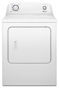 Amana 6.5 cu. ft. Gas Dryer with Wrinkle Prevent Option – White